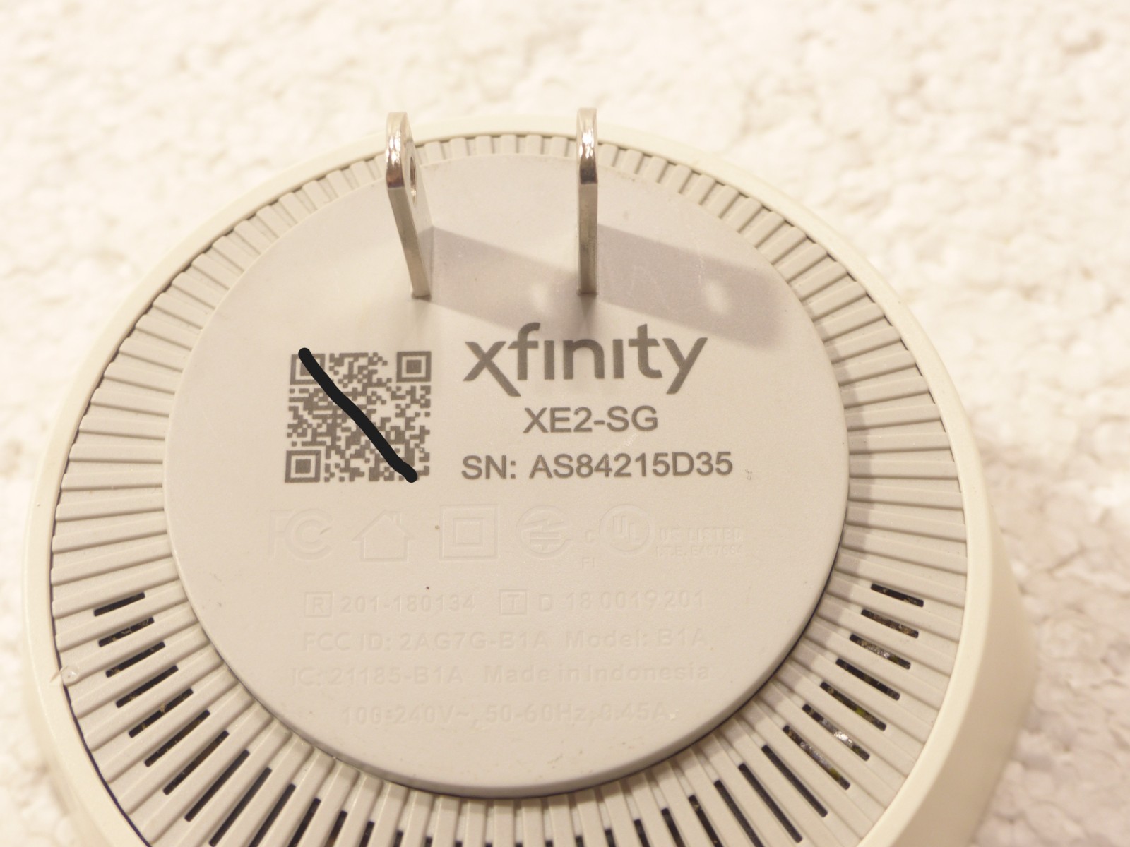 [1, Single] Xfinity xFi Pod [2nd Generation] WiFi Network Extender White XE2-SG