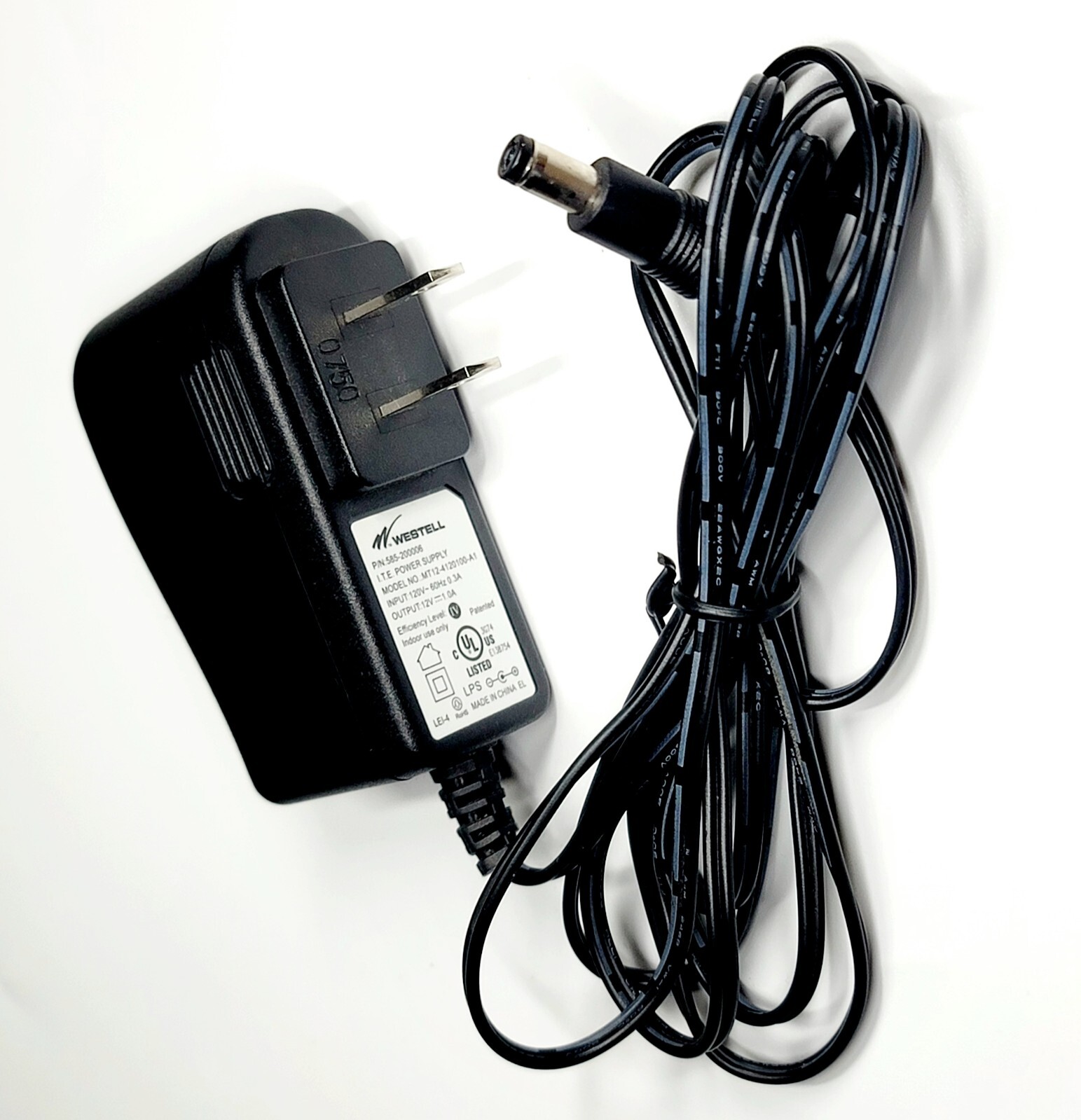 Westell 12VDC 6100F ADSL2 + Modem F90-610015-06 Rev F Wind River Internet Data