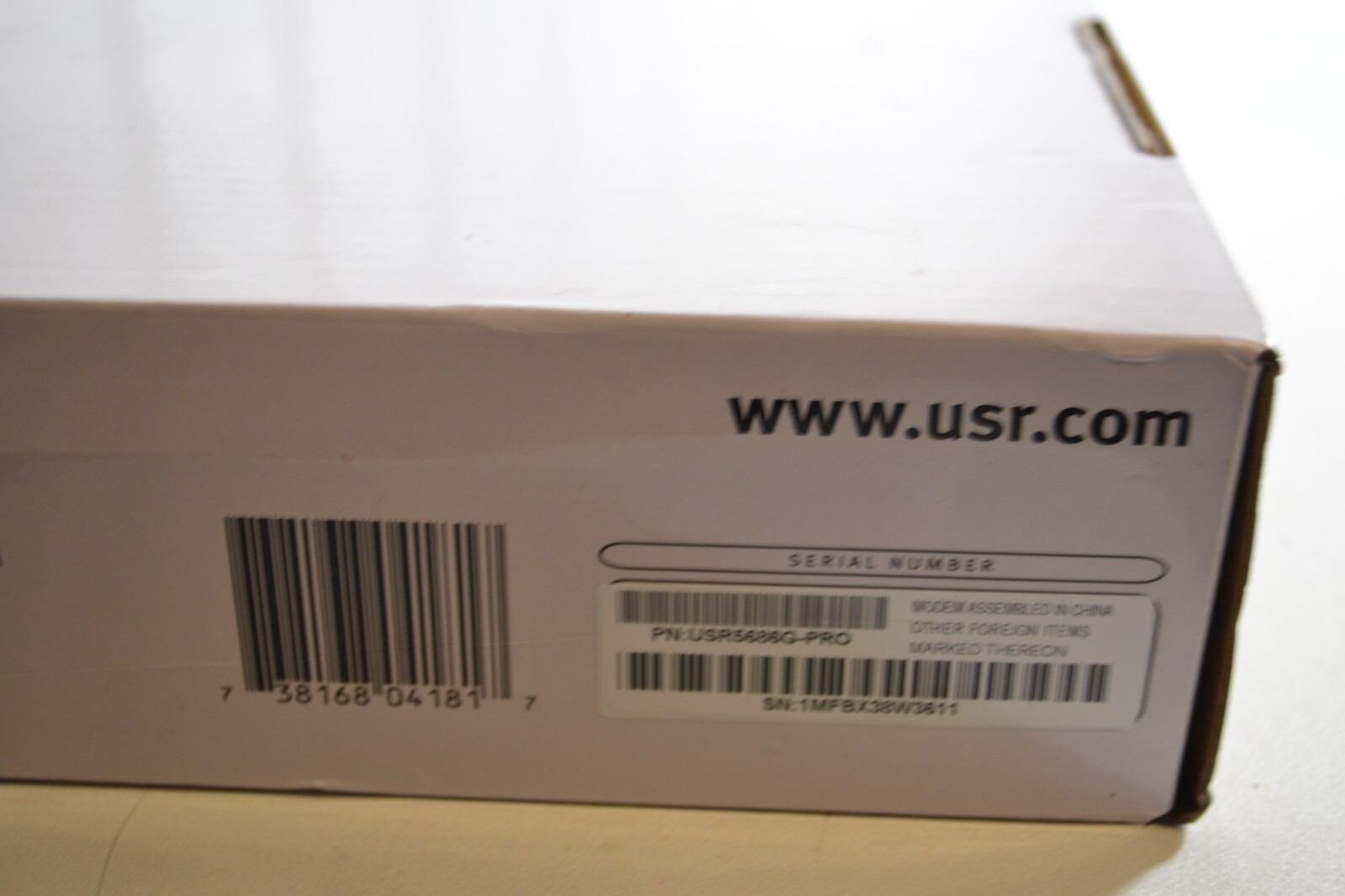 USR Unicom Global 56K Courier Lite Business Modem US Robotics 5686G