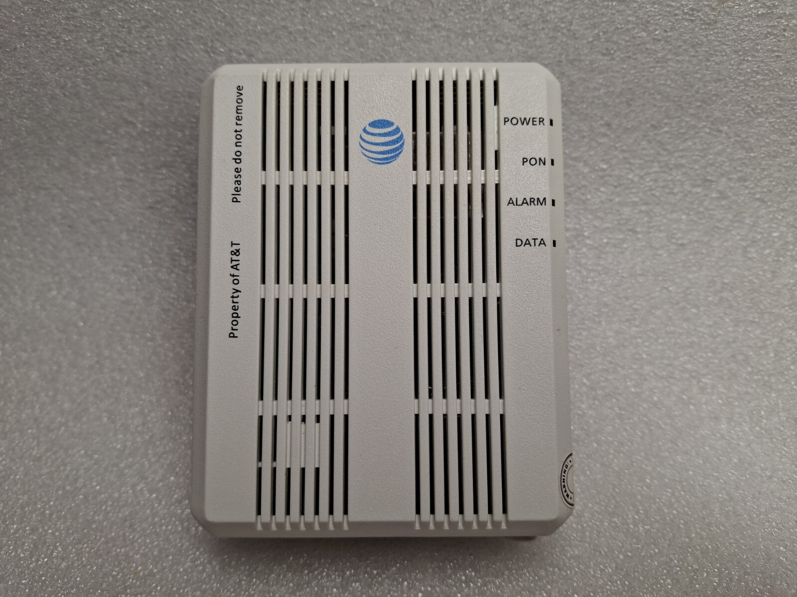 AT&T Alcatel Lucent Optical Network Terminal G-010G-A w/AC Adapter (B)