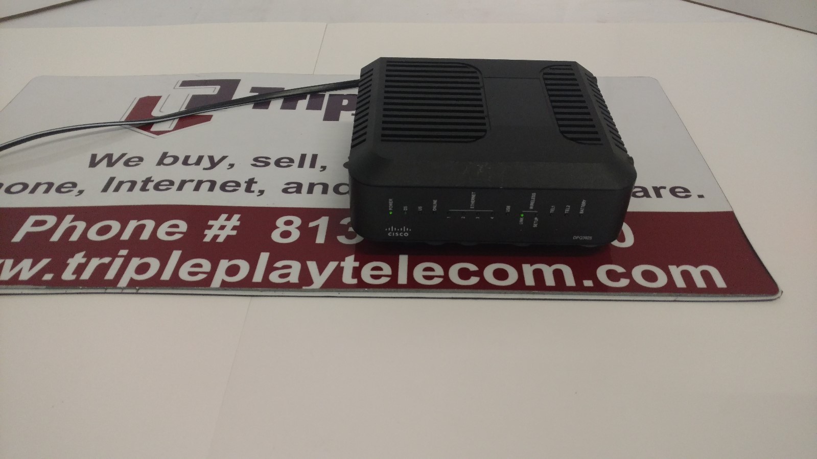 CISCO DPQ3925 Gateway Modem Router Docsis 3.0 Wireless WiFi Phone