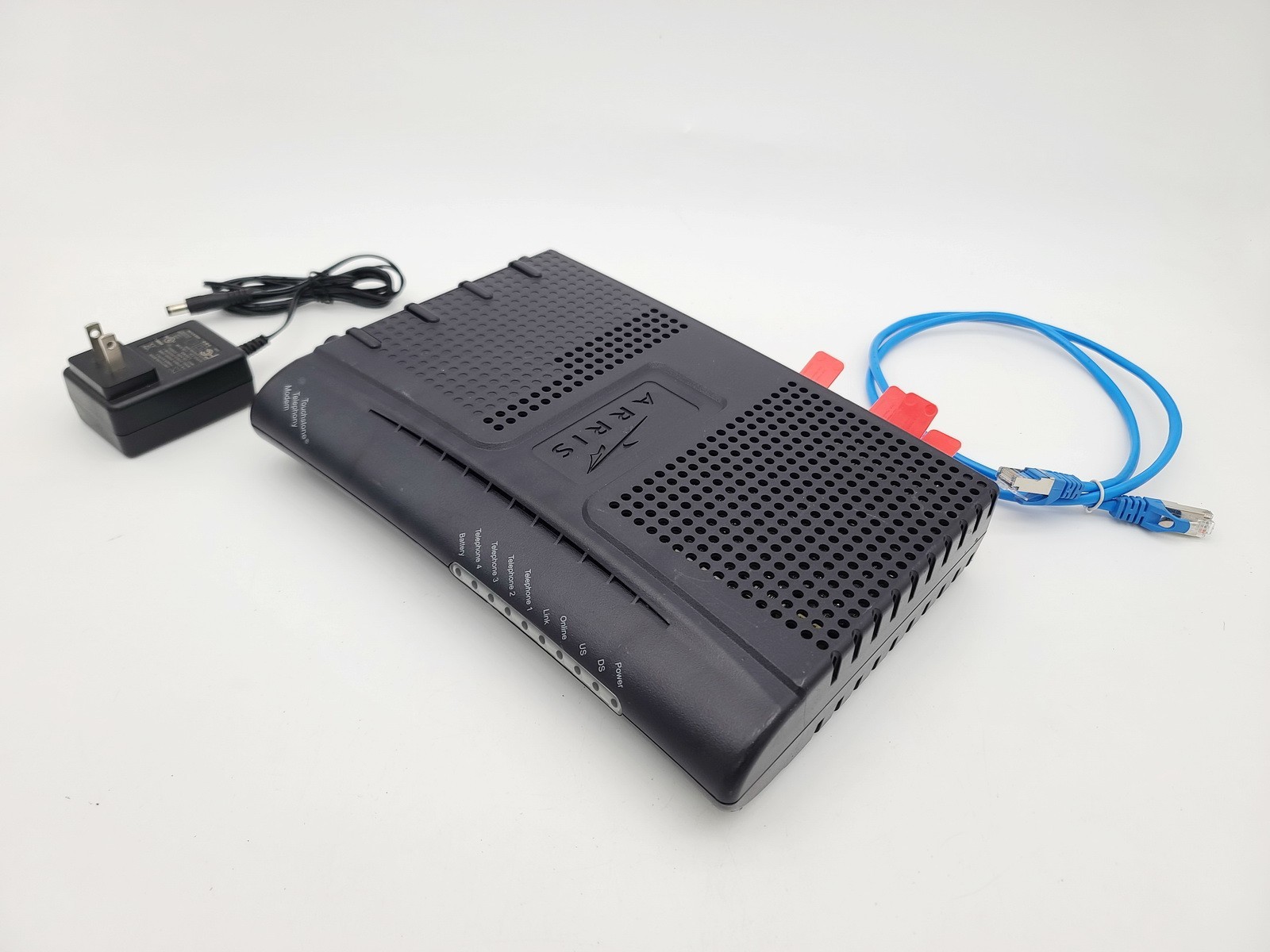 ARRIS TOUCHSTONE TM604G DOCSIS 2.0 CABLE TELEPHONY MODEM EMTA INTERNET PHONE