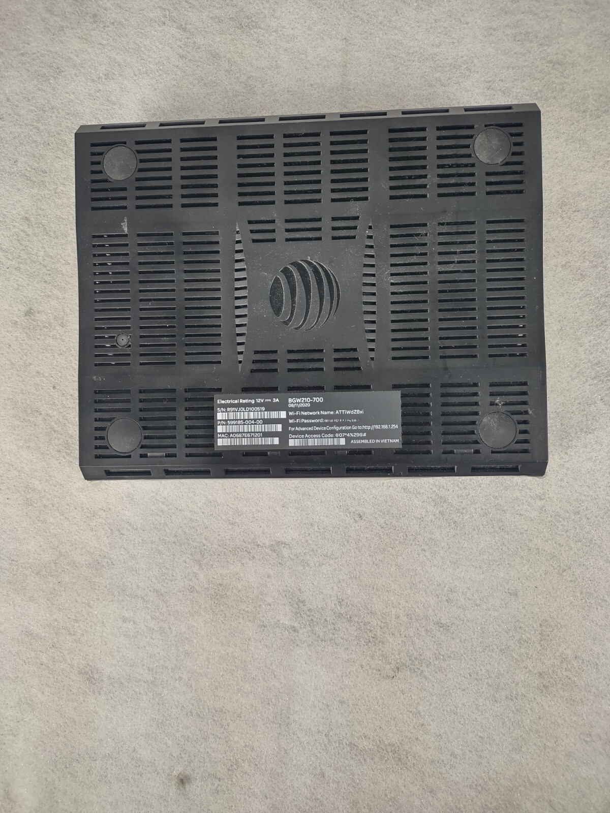 BGW210-700 Arris Bgw210 802.11b/g/n/ac 400mw Bonded VDSL Wireless Voice Gateway