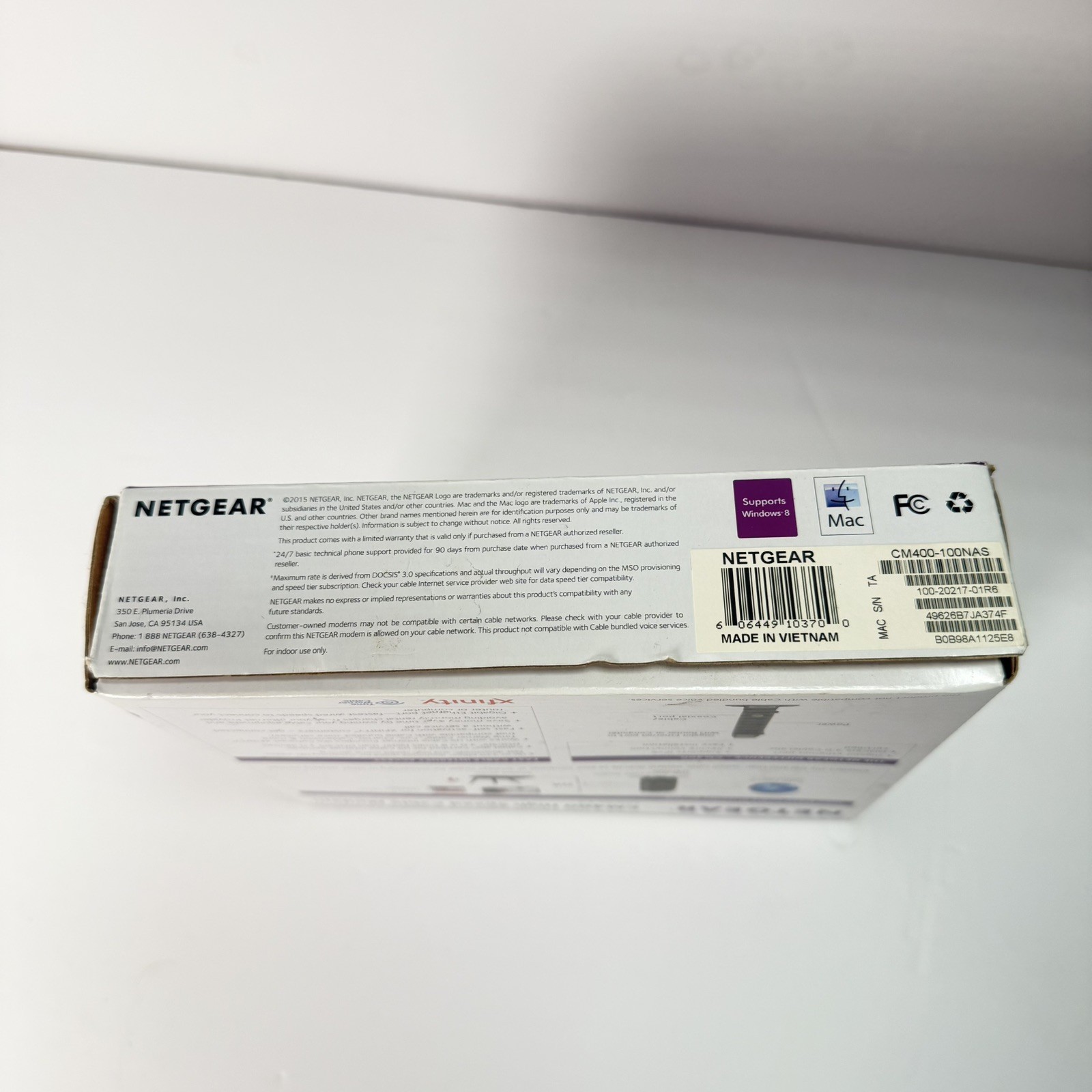 Netgear CM 400 High Speed Modem Cable