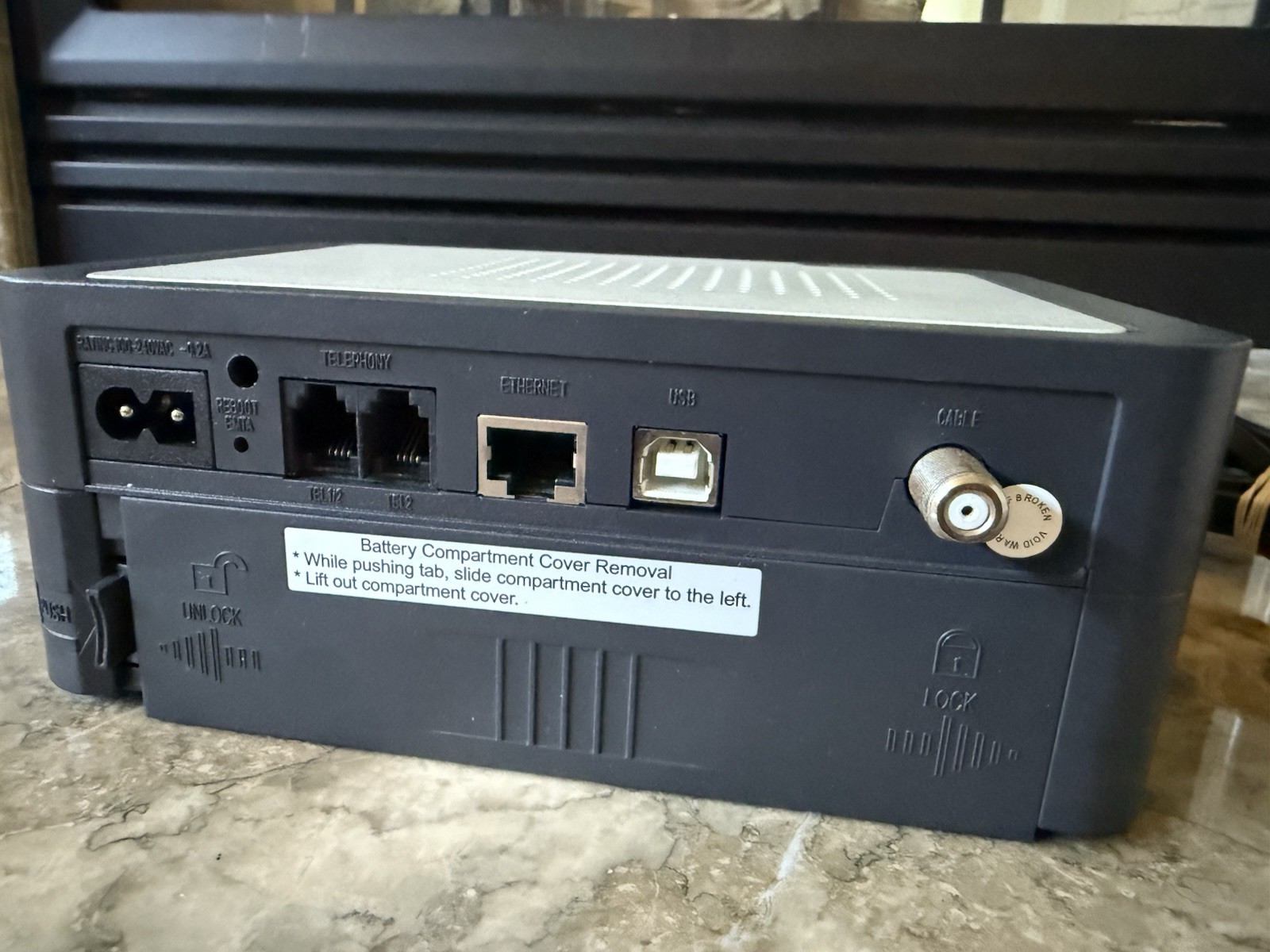 RCA DHG 535-2 DIGITAL BROADBAND CABLE MODEM