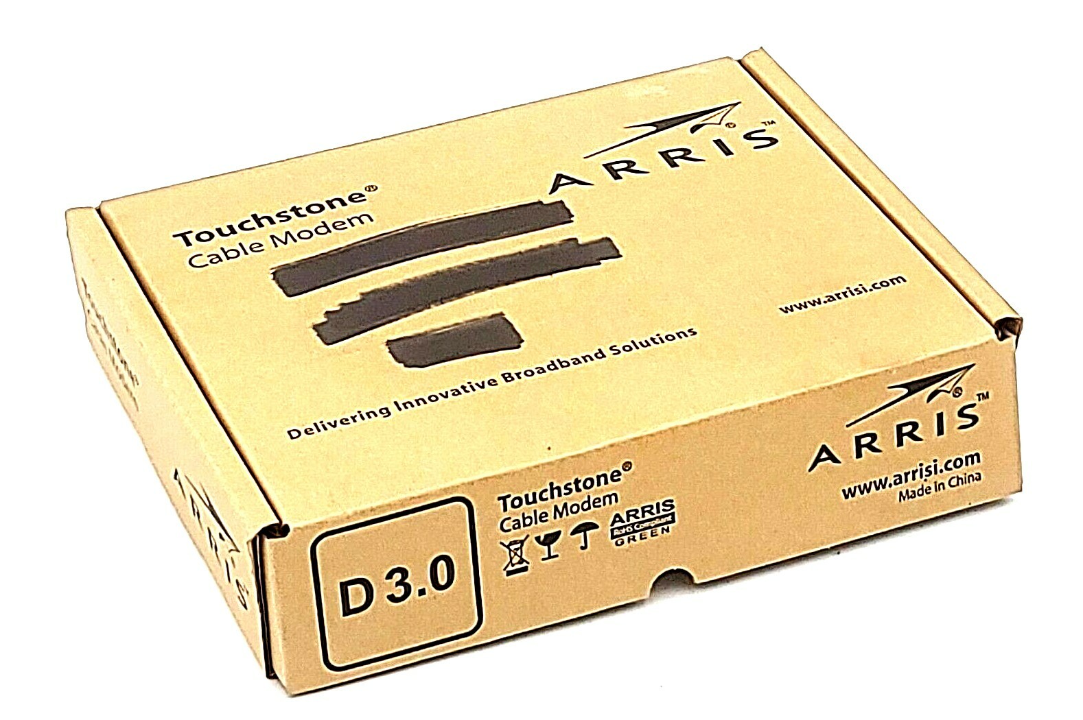 Arris Cable Modem Touchstone CM820A 300Mbps DOCSYS 3.0 Black Tested & Working