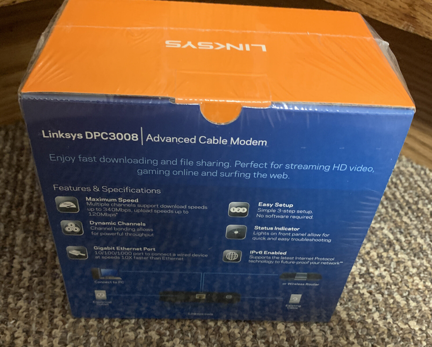 Linksys DOCSIS (DPC3008)