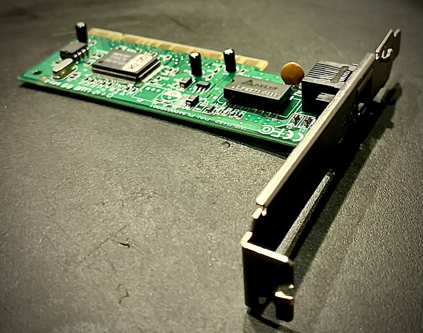 HP PC DOS Windows WS-R452 Vintage PCI 10 – 100 Ethernet Network Card Box Tested