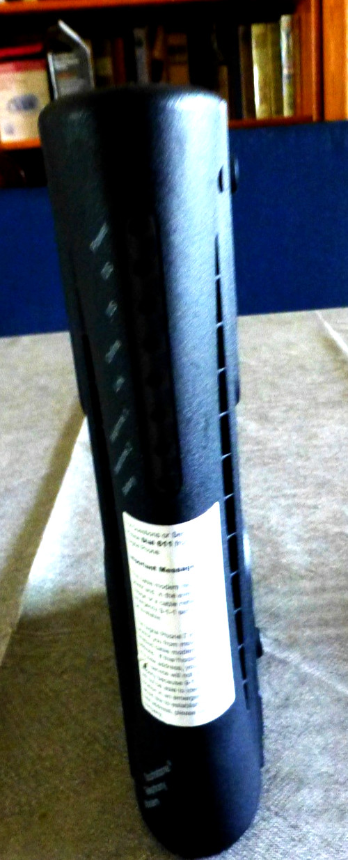 ARRIS TM602G/115 Touchstone Telephony Modem & Power Cord used Good Condition
