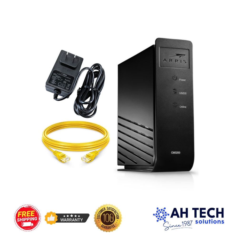 LOTx10 ARRIS CM3200A Gigabit Cable Modem DOCSIS 3.0, 32×8, Free Shipping