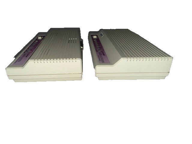 TESTED 2X US Robotics Sportster 14400 Fax Modems External Vintage CCITTV32 v.42