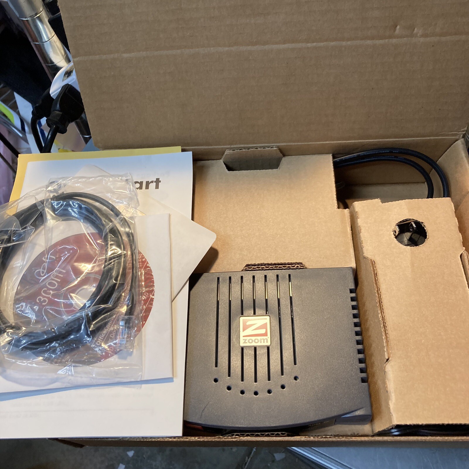 Zoom 5554 5554A Series 1049 ADSL X5 Modem Gateway Router Firewall 10/100