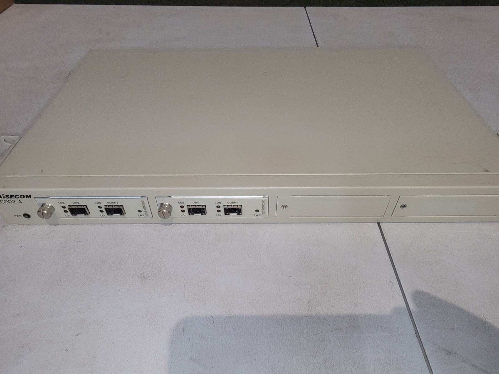 RAISECOM, RC002-4DC-01, INTELLIGENT ETHERNET DEMARCATION DEVICE 4-SLOT UNUSED
