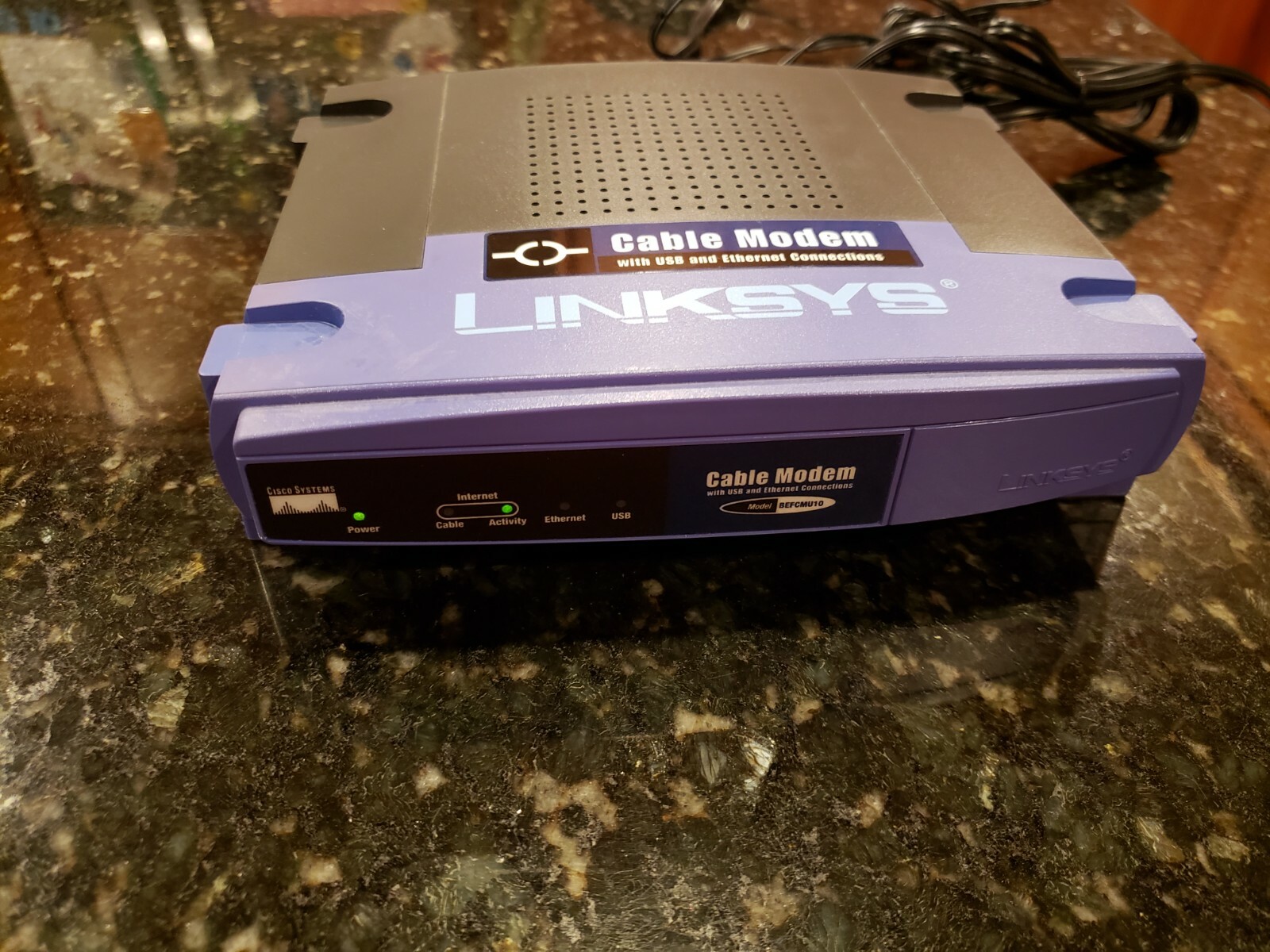 Cisco-Linksys BEFCMU10 Ethernet Cable Modem