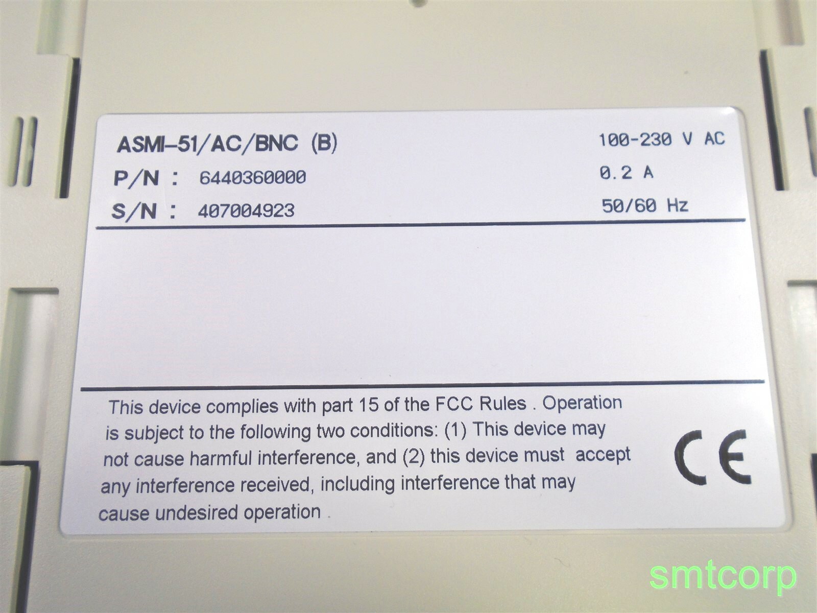 RAD Data Communications ASMI-51/AC/BNC 2 Wire MSDSL Modem