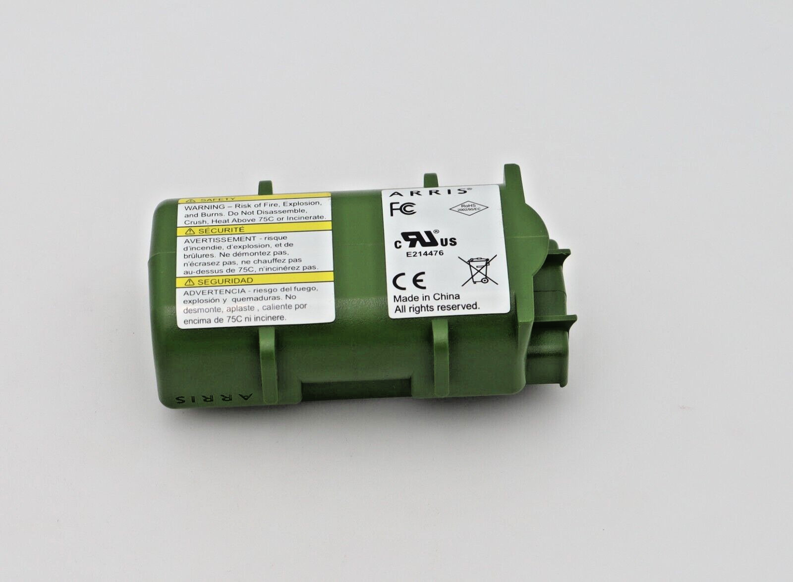 ARRIS Touchstone BPB026S 8 Hours Telephone Cable Modem Backup Battery Green