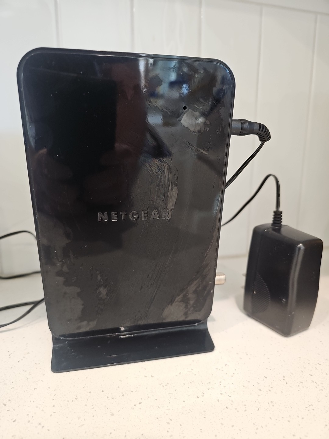 NETGEAR CM500 High-Speed Cable Modem Tested Working With Power Cord
