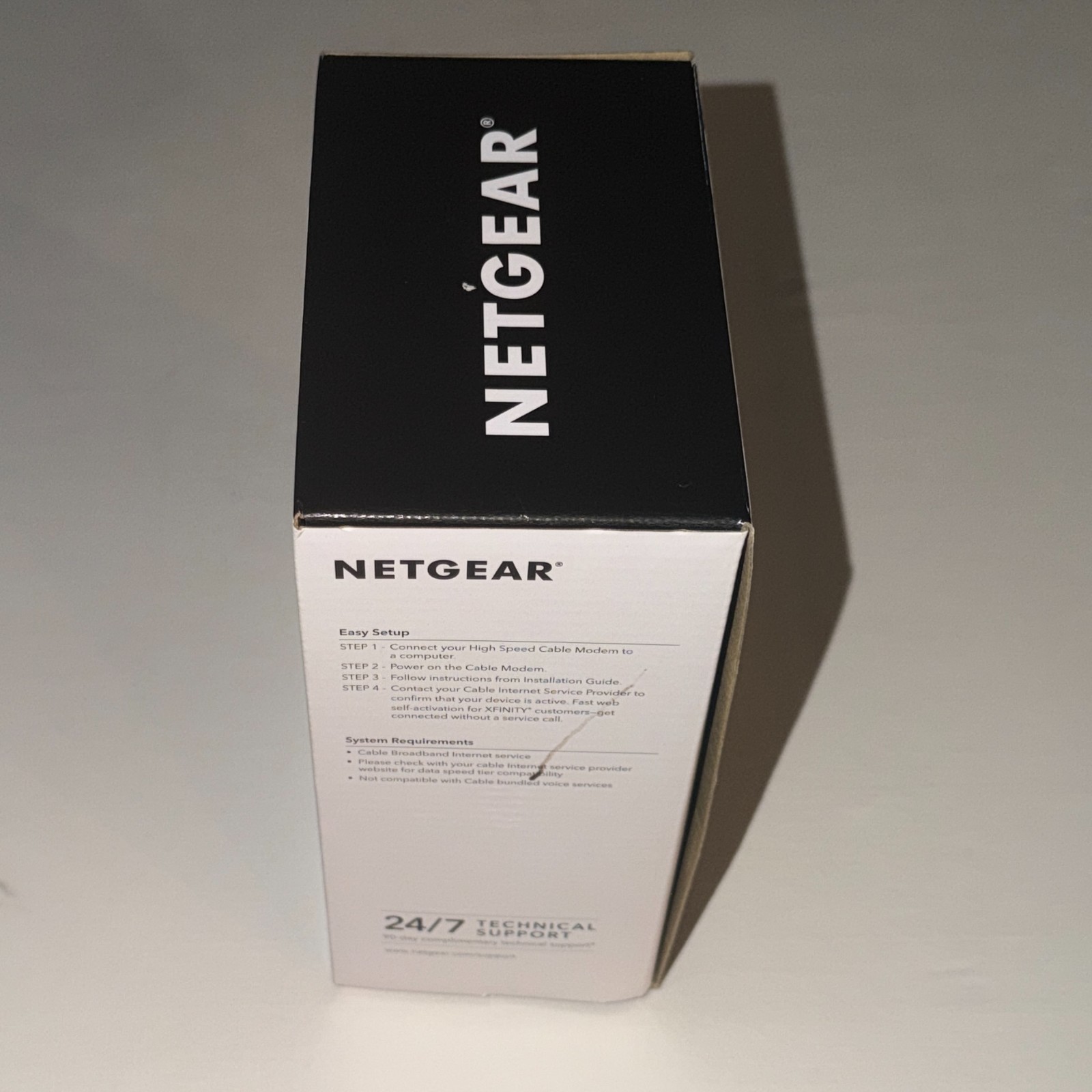NETGEAR CM500 High Speed Cable Modem DOCSIS 3.0 Up To 680Mbps 16×4 Channel Bondi