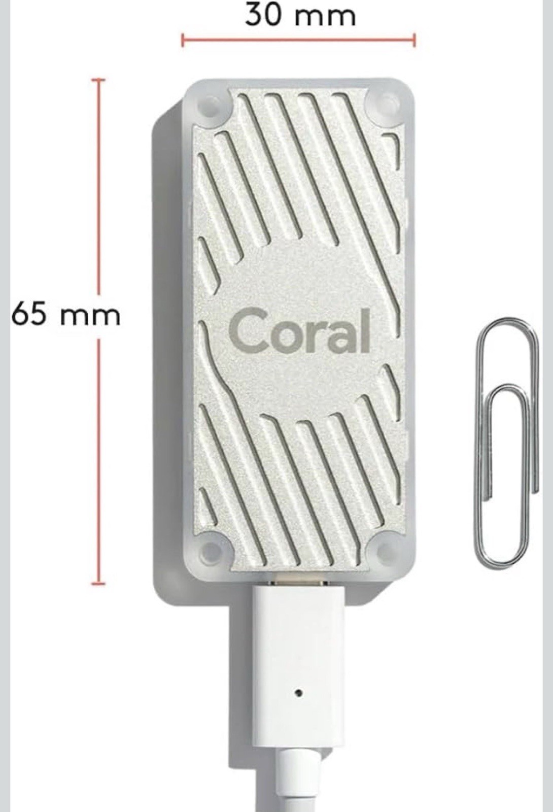 Google Corel USB Edge TPU ML Accelerator coprocessor for Raspberry Pi and Other
