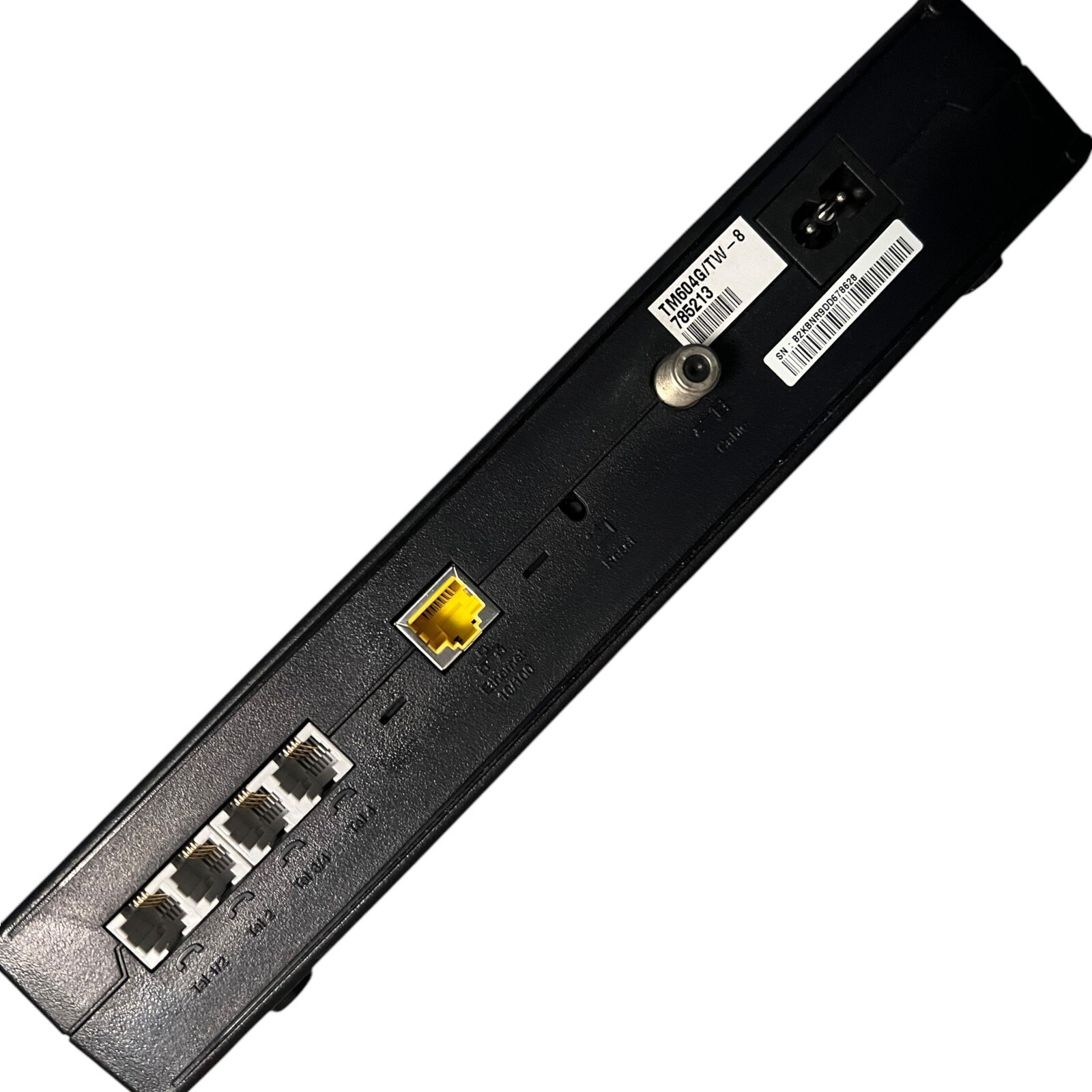 ARRIS TM604G TM604G/CT Touchstone Telephony Cable Modem Voice VoIP – No Adapter