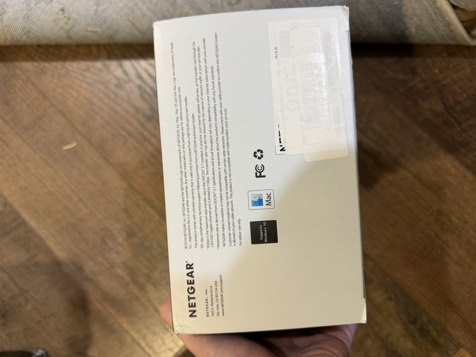 NETGEAR CM1000 DOCSIS 3.1 Cable Modem Up to 6Gbps 1x Ethernet Black