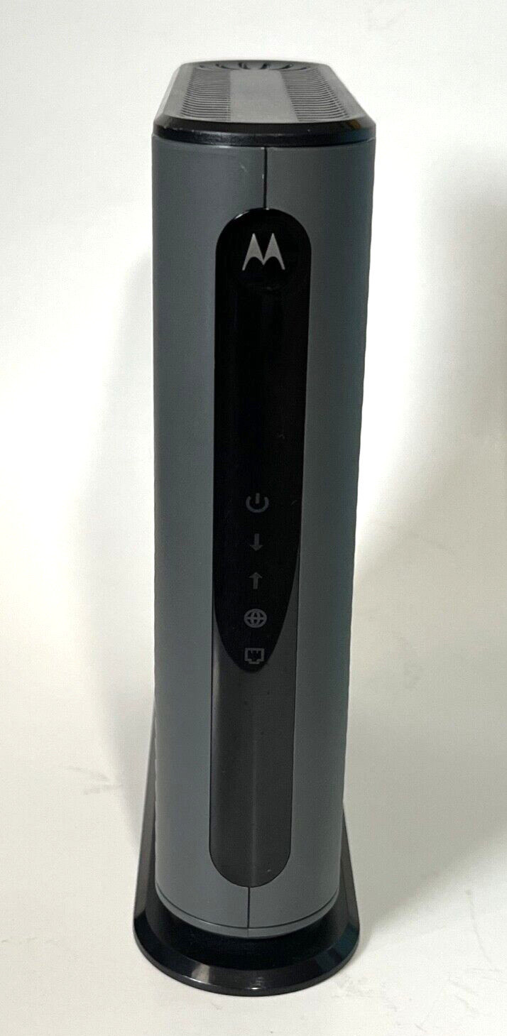 Motorola MB7621 Cable Modem, Works with Any Wi-Fi Router, Most Providers