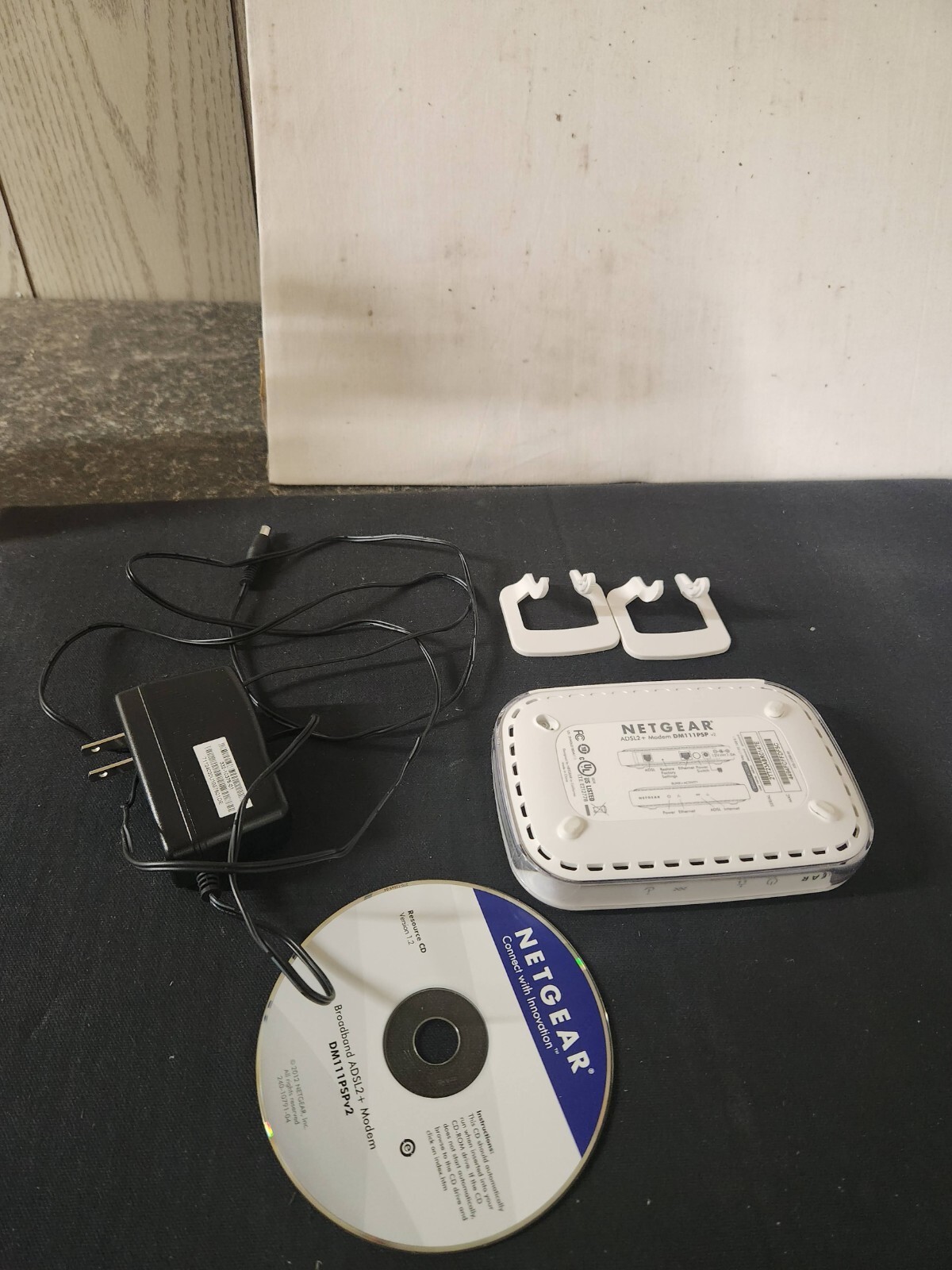 Netgear Broadband ADSL2 + Modem DSL DM111PSP White