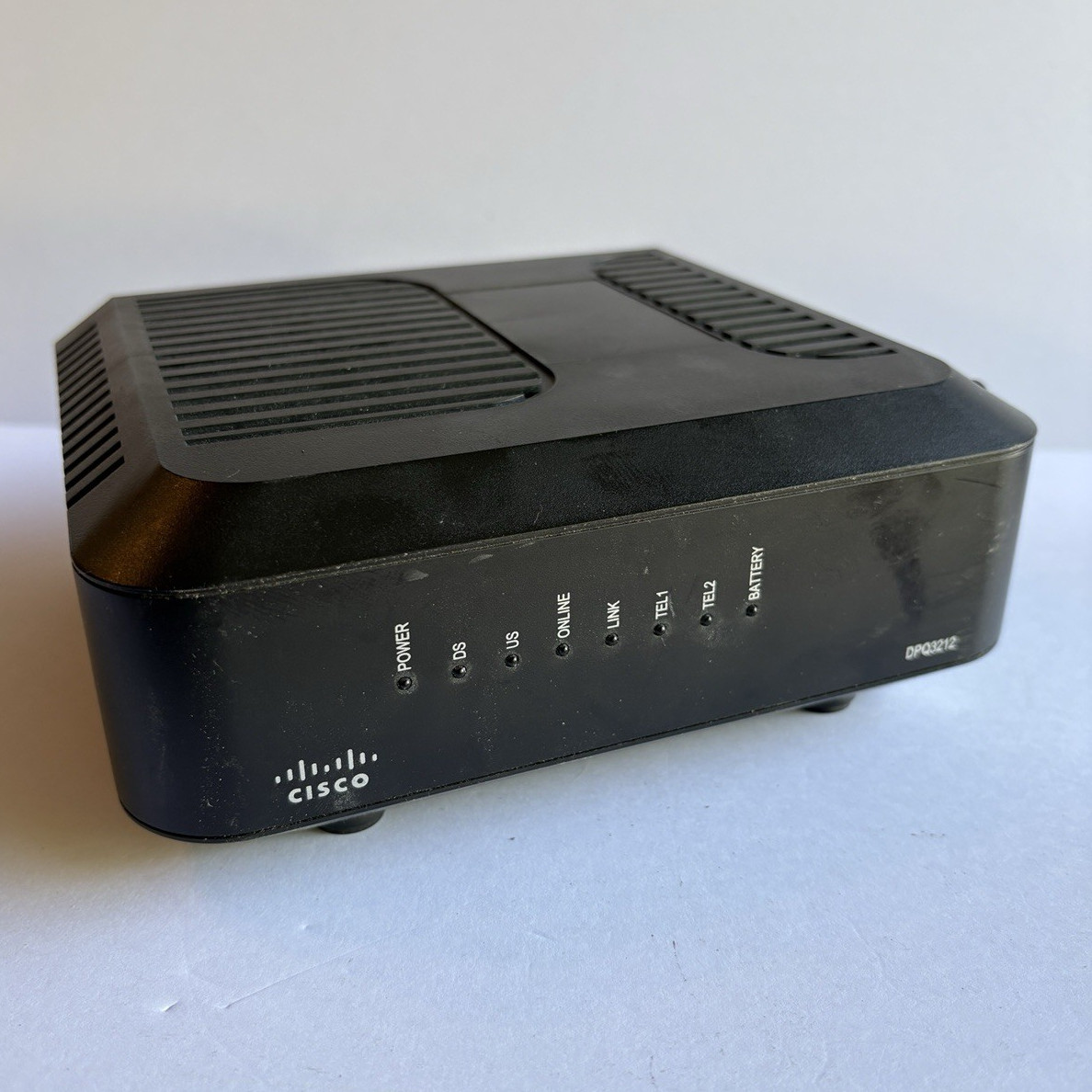 Cisco DPQ3212 DOCSIS 3.0 Cable Modem 300 Mbps USB Ethernet RJ-11 P/N 4027666