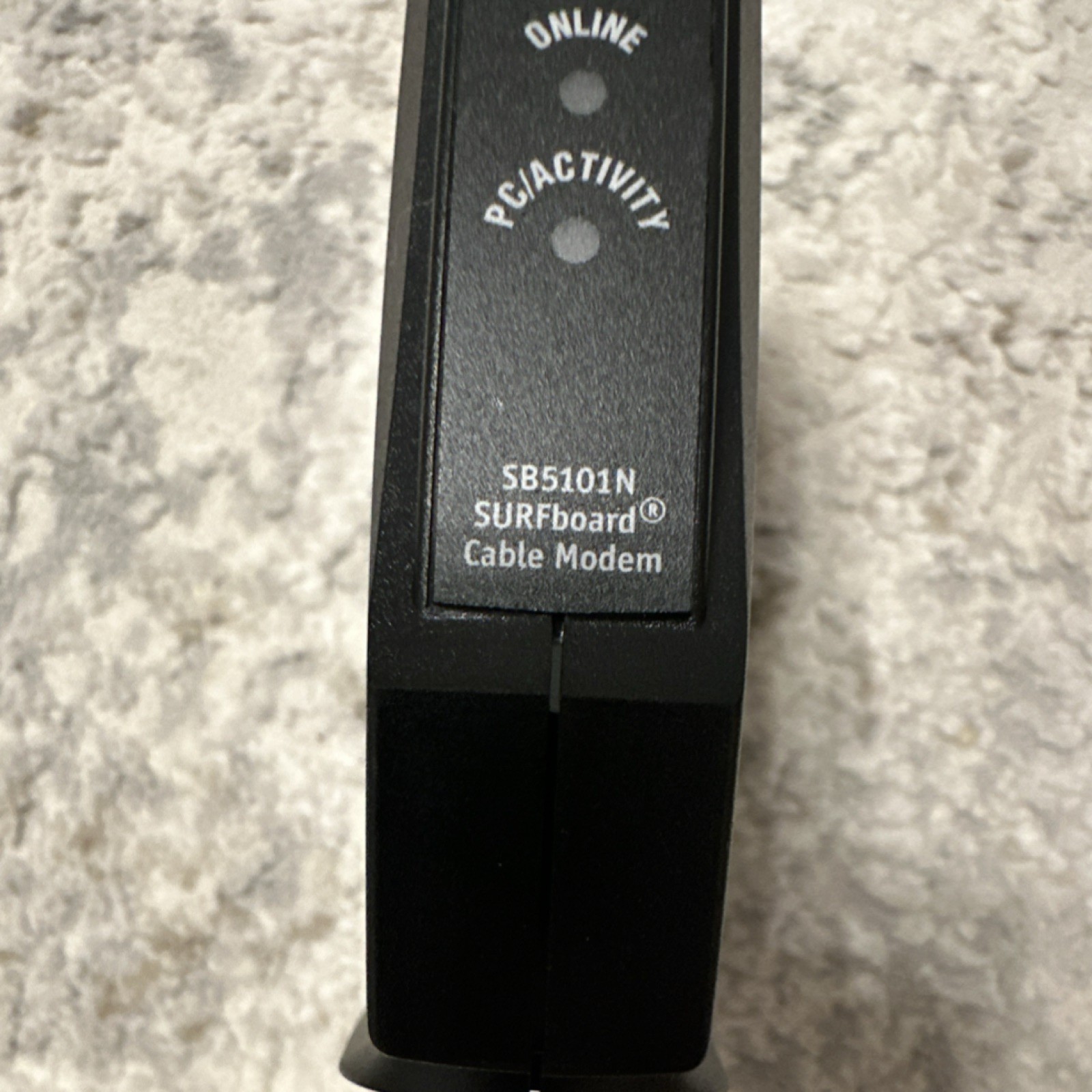 Motorola SURFboard SB5101N Cable Modem Black Ethernet RJ-45 563452-017-00