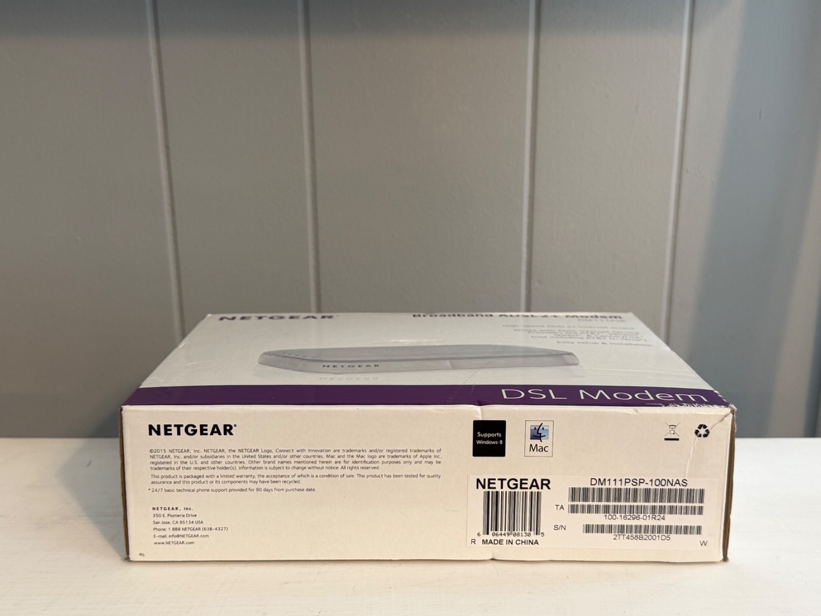 NETGEAR ADSL2+ Broadband Modem DM111PSP Complete Open Box FAST SHIP 🇺🇸⚡️