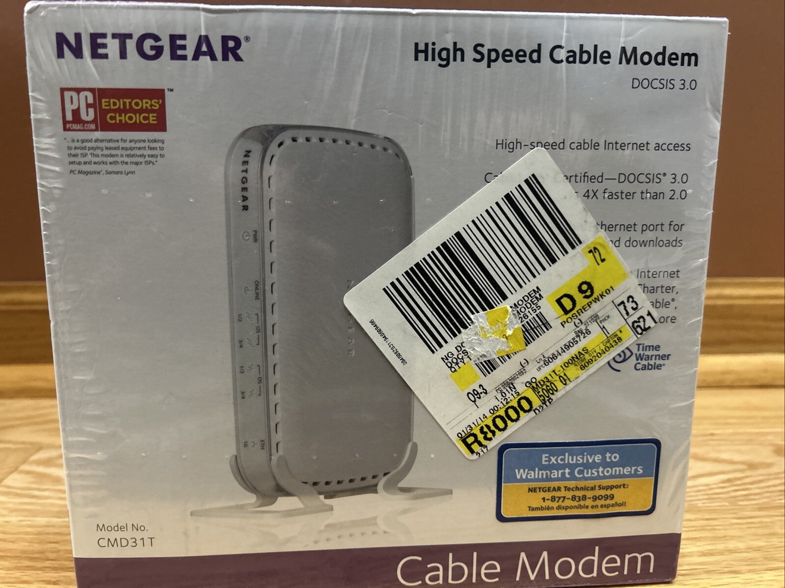 NETGEAR (CMD31T-100NAS) High Speed Cable Modem DOCSIS 3.0 BRAND NEW