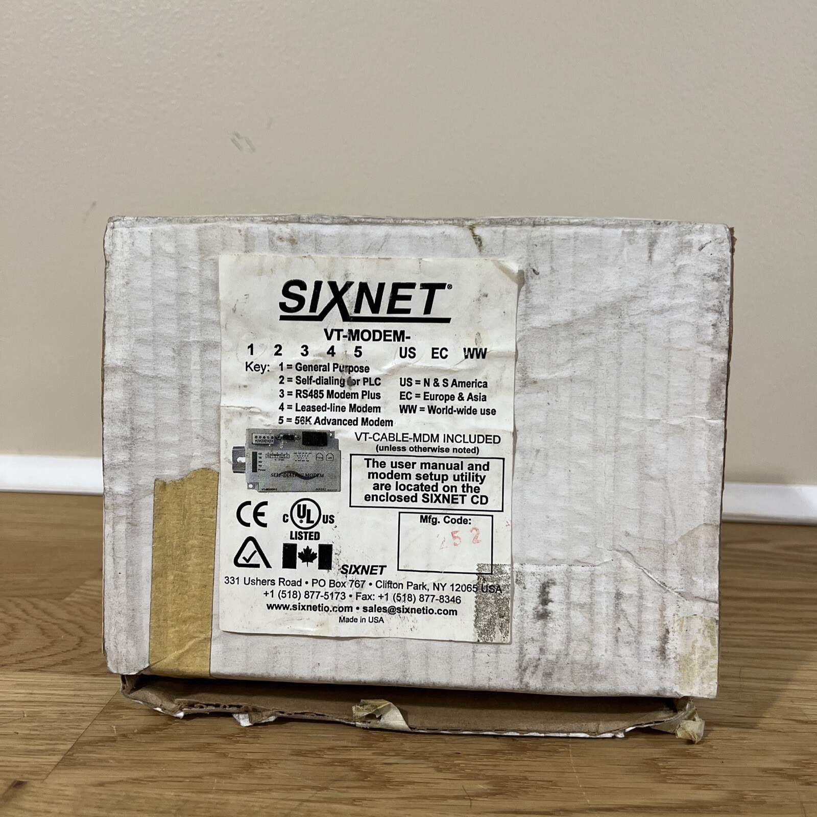 VT-MODEM-1US VTMODEM1US SIXNET INDUSTRIAL