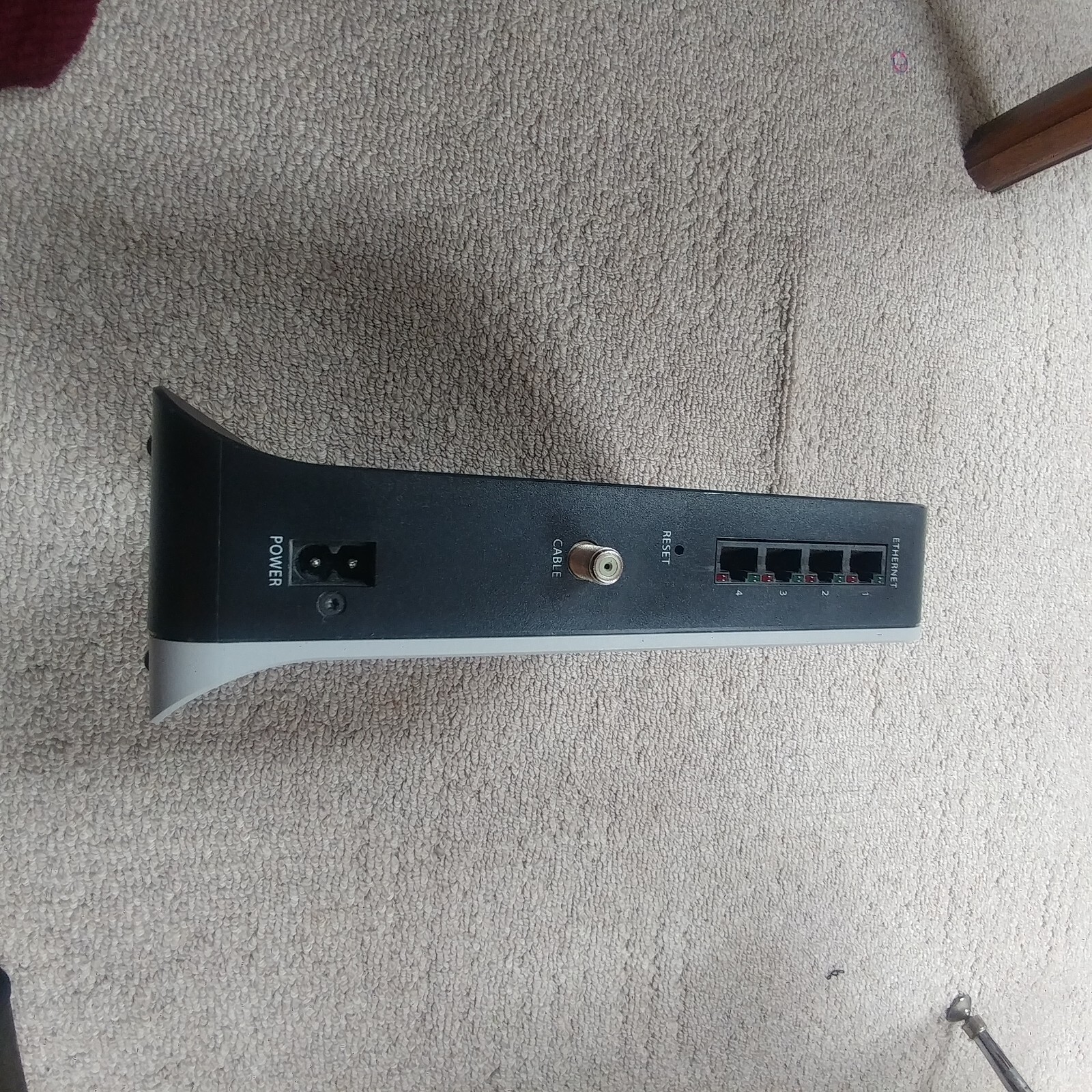 Ubee DDW36C Wireless Cable Modem Router Gateway with AC & ethernet chord -Tested