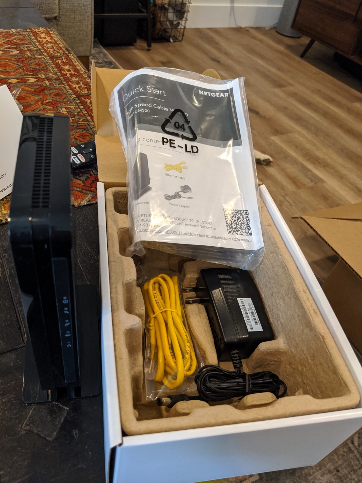 NETGEAR CM500 (CM500100NAS) 680 Mbps DOCSIS 3.0 Cable Modem
