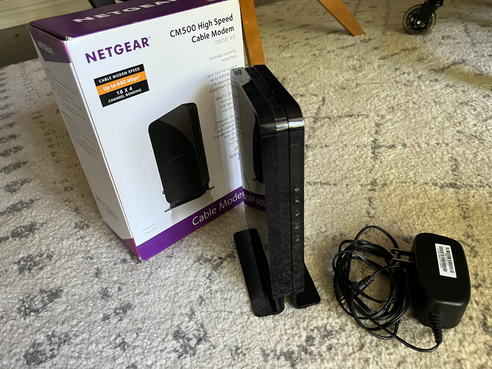NETGEAR CM500 Cable Modem – Used