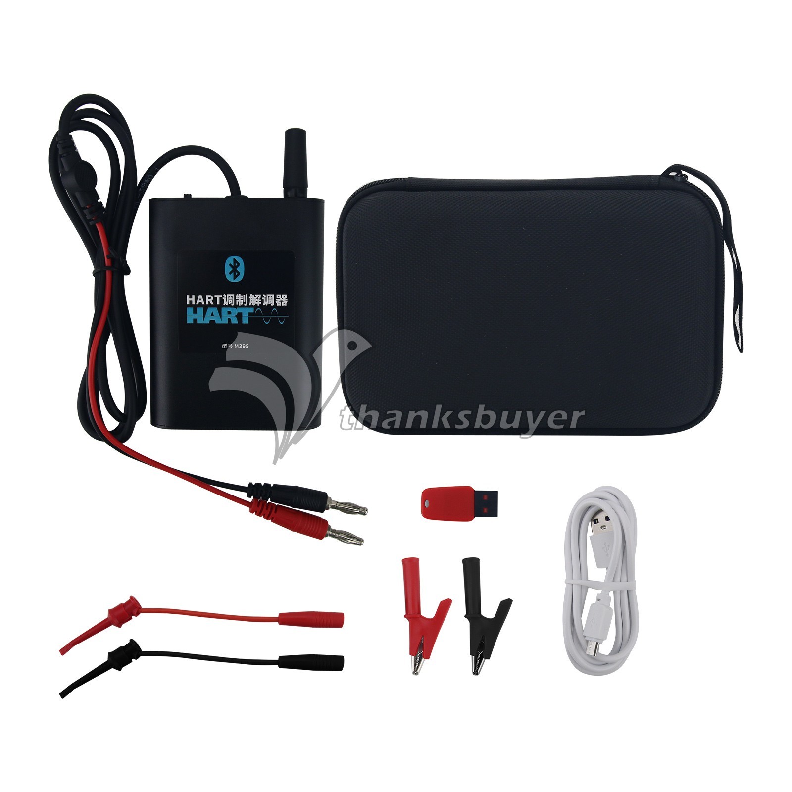 M395 Bluetooth USB HART Modem (APP for Android + PC Software) for TREX 475
