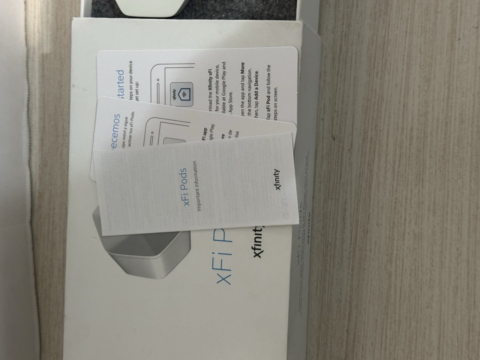 Xfinity XFI Pods Wifi Network Range Extender XE1-S White Pack of 6
