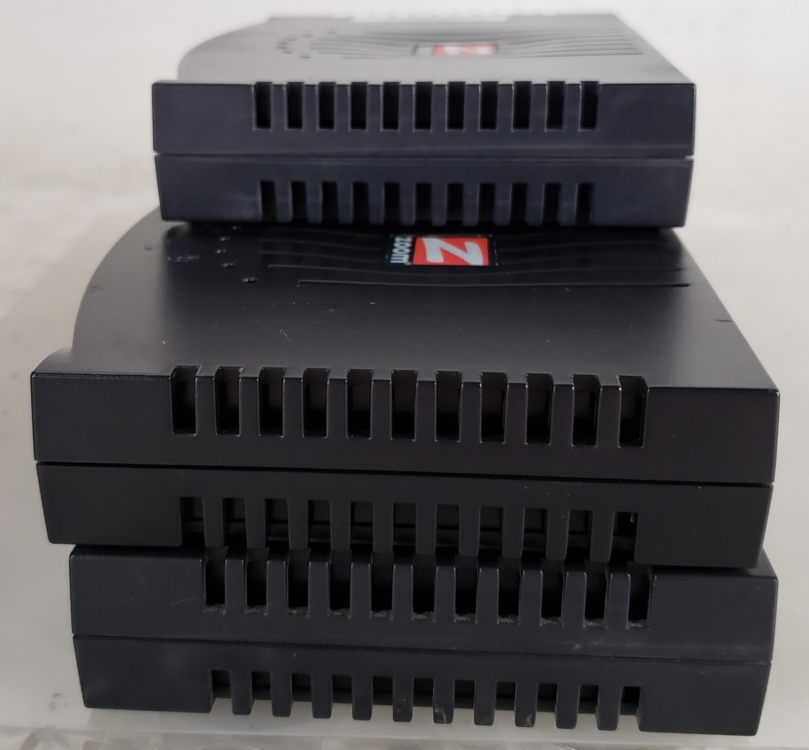 Lot of 5 Zoom 3049C Series 0269 V.92/V.90 FaxModem w/ AC Adapter