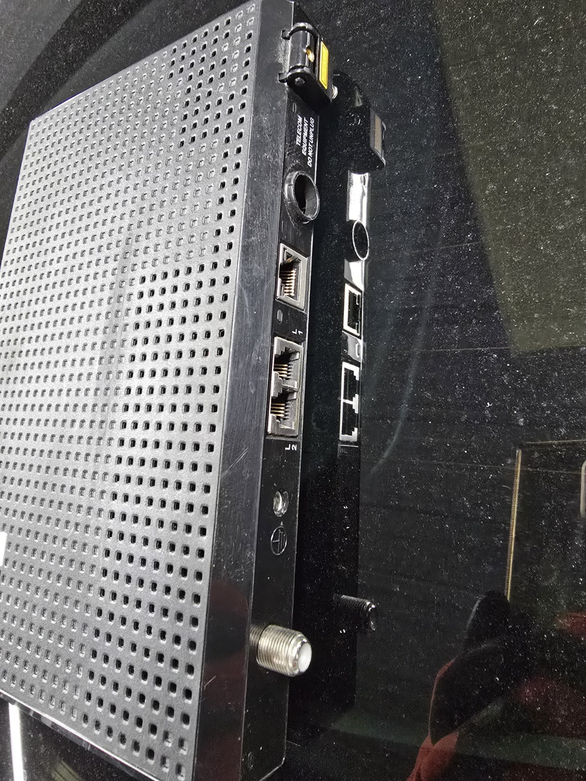 Verizon FIOS ONT Optical Network Terminal Nokia G-211M-C Modem & Power Supply