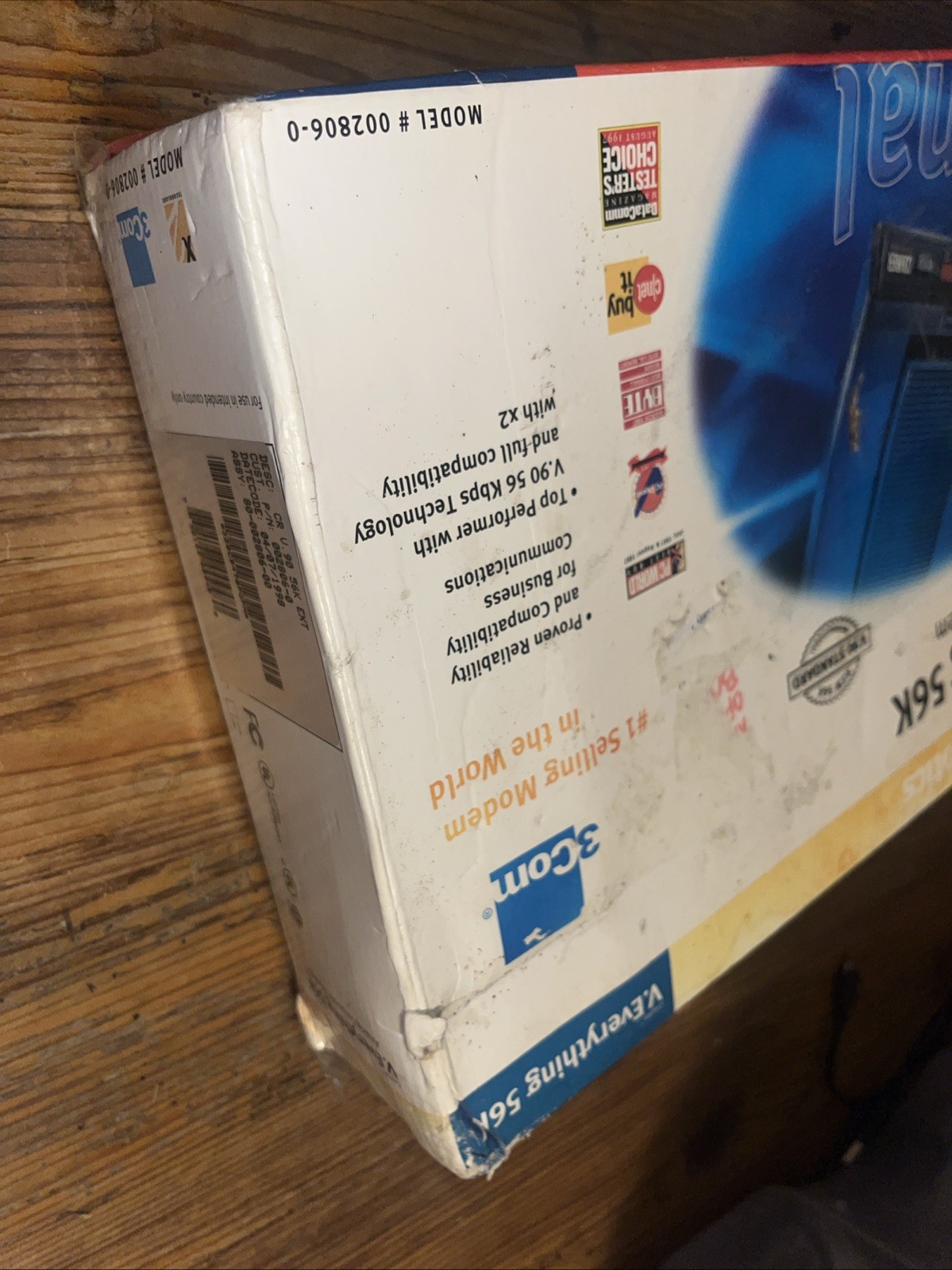 USRobotics V Everything Courier 56K (USR3453B) 56 Kbps Analog Modem – Open Box