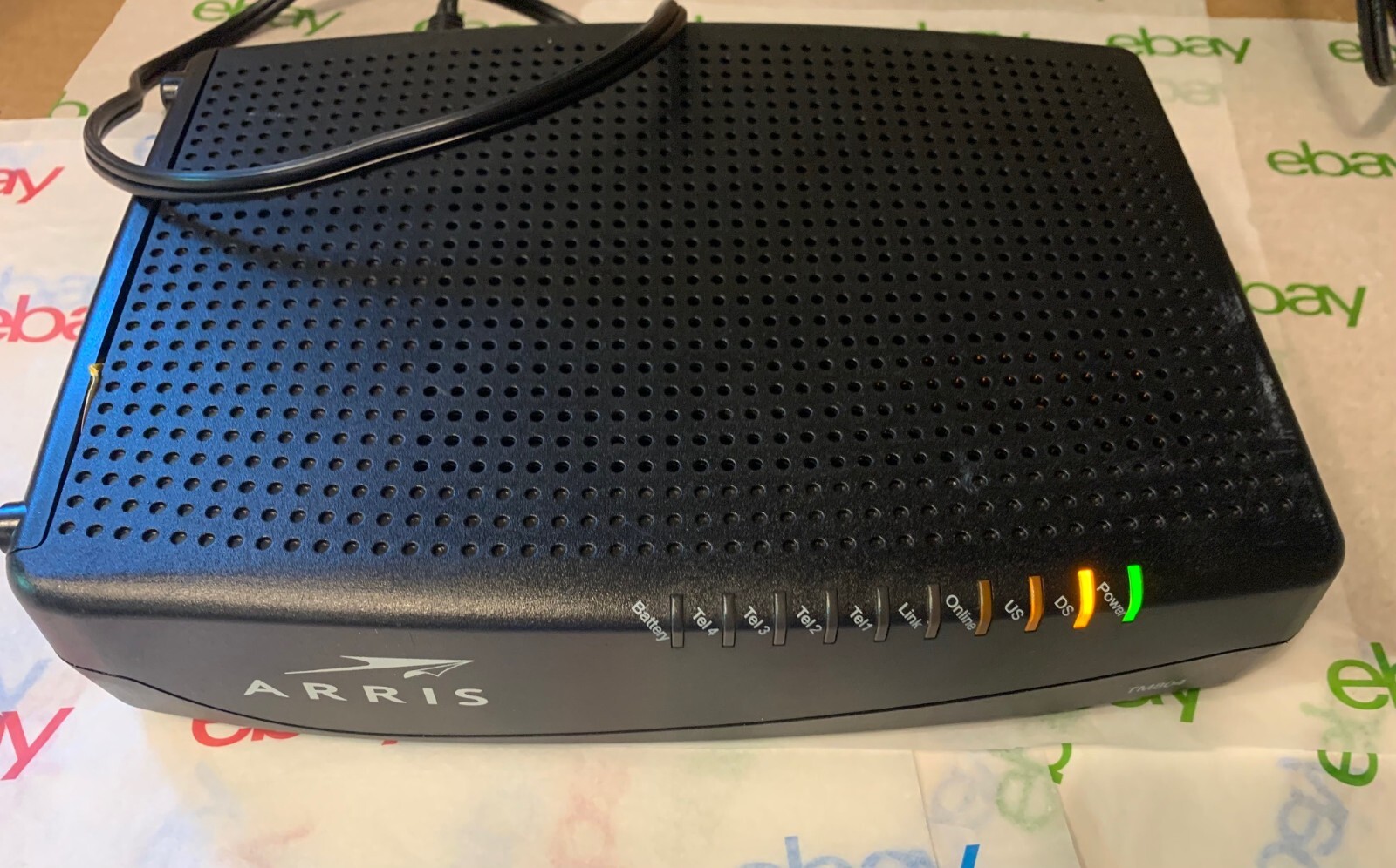 🔥 ARRIS Touchstone TM804 G/CT, P/N:TM04DHD804 Telephony Cable Modem D3.0