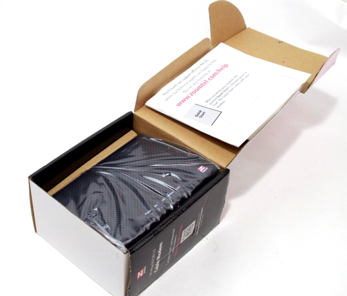 Zoom 343 Mbps DOCSIS 3.0 Cable Modem Model: 5341