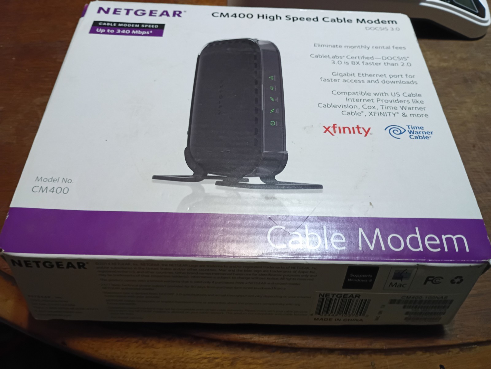 Netgear CM400 High Speed Cable Modem