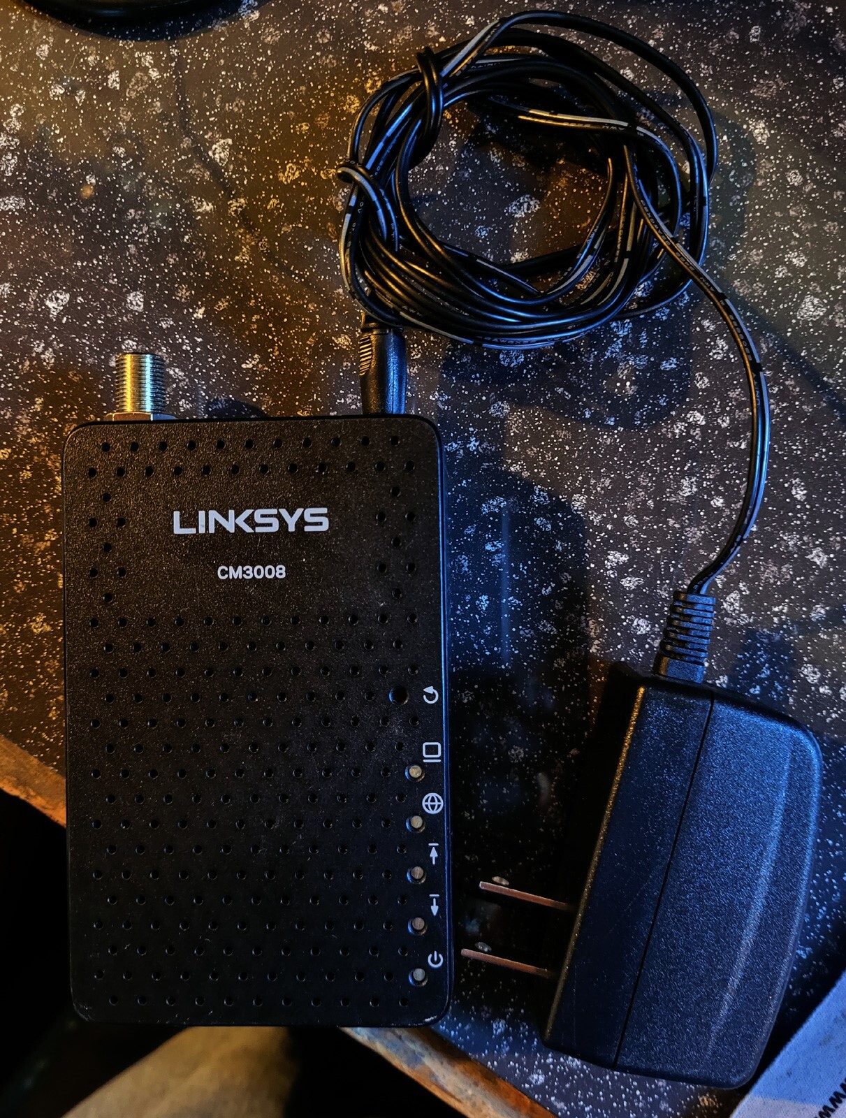 Linksys DOCSIS 3.0 CM3008 Cable Modem Works with Comcast Xfinity, Spectrum, Cox.