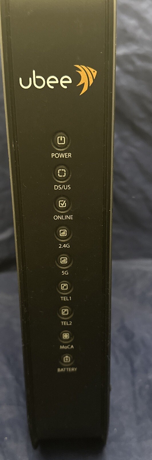 UBEE DVW32CB Wireless Wi-Fi Modem Router Voice Gateway TWC + Wires Combo