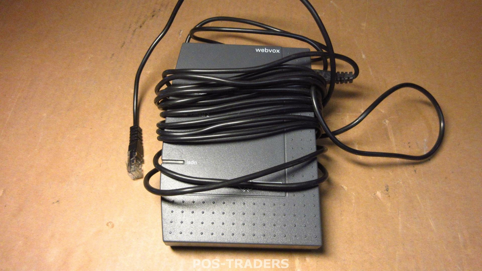 KPN WEBVOX 255260 ISDN modem with also the possibility to connect 2 phones