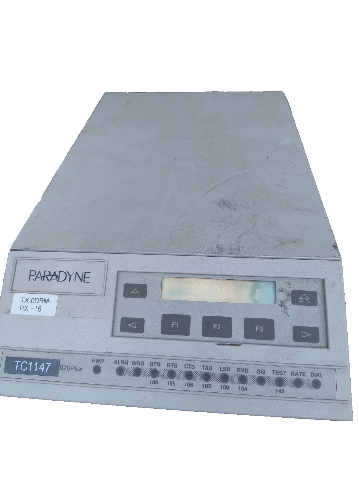 Vintage Paradyne TC1147 Modem Retro Data Communication Industrial Telecom