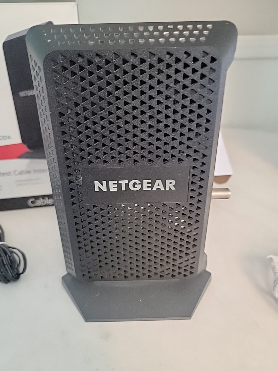 NETGEAR M/CM1000/ DOCSIS 3.1 Ultra High speed Cable Modem/SEE DESCRIPTION