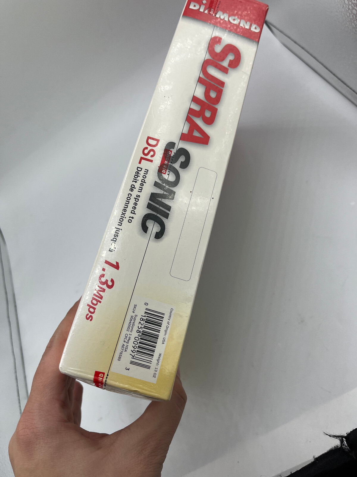 diamond suprasonic 1-meg hsa 1.3 mps Modem BRAND NEW SEALED VINTAGE