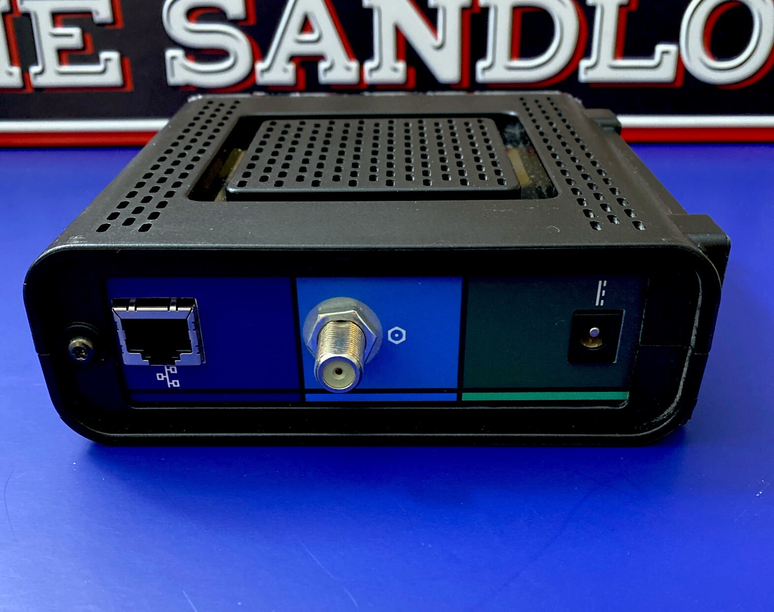 Motorola SURFboard (SB6121) Modem Tested Still Has Plastic On Unit